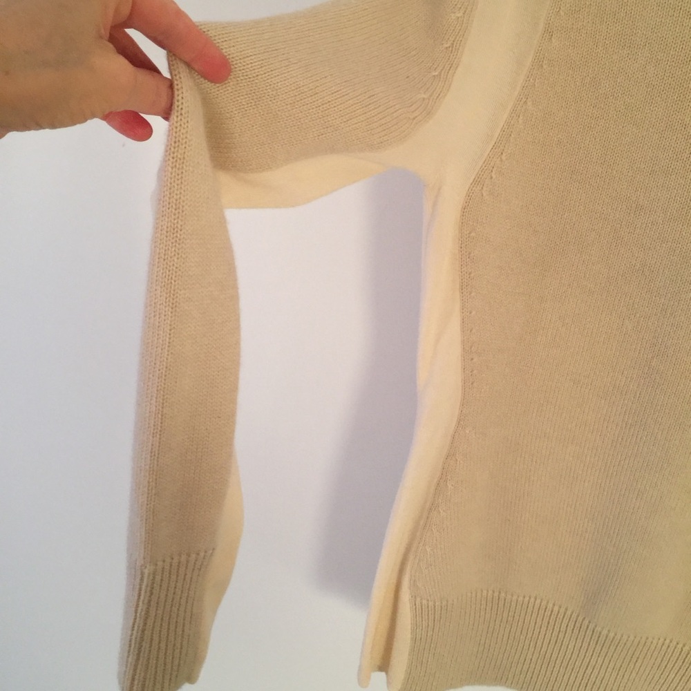 🎉SOLD ON TRADESY! NWT DEREK LAM TRIPLE PLY SHAWL COLLAR RUNWAY CASHMERE CARDIGAN - Picture 8 of 14